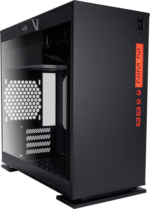 In Win Mini Tower 301, schwarz ohne NT (mATX, Mini-ITX)