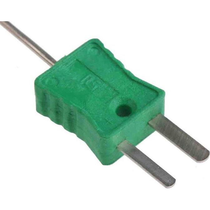 RS PRO K Type Insulated Thermocouple 1000mm, Cavo + Spina elettrica, Multicolore
