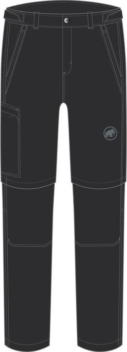 Actual product image Mammut Runbold IV Zip Off Pants Men (50)