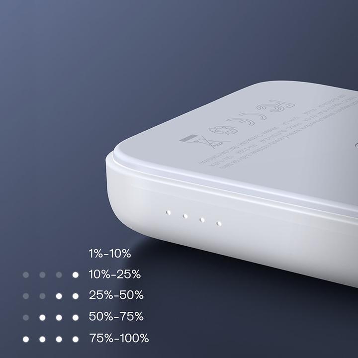 Actual product image Joyroom Mini Magnetic Wireless Powerbank (20W) (10000 mAh, 20 W, 37 Wh)