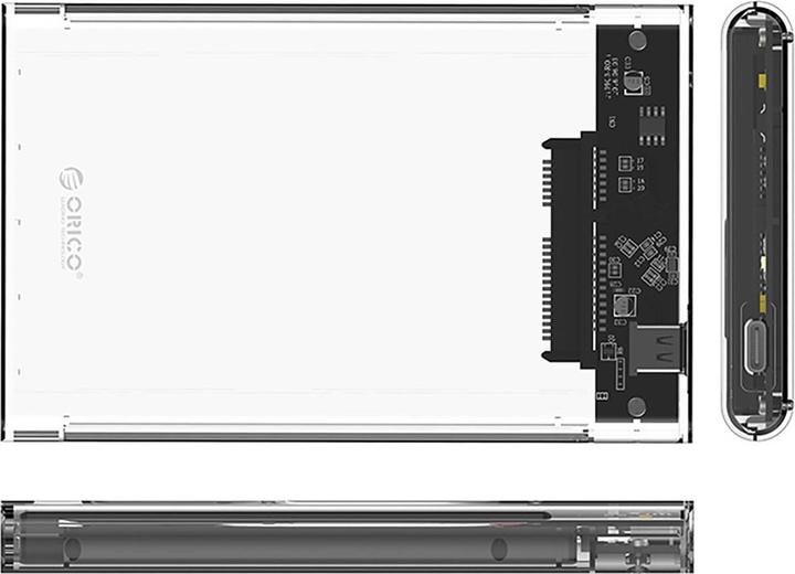 Image du produit Orico Other Computer Accessory 2139C3 2.5" HDD/SSD USB-C 5Gb/s Disk Drive - Transparent (2.5")