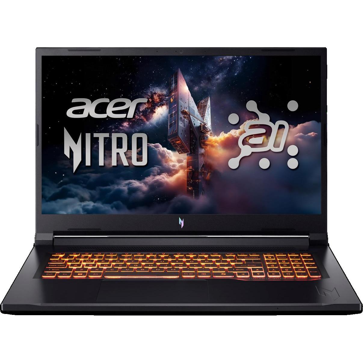 Acer Nitro V 17 AI, Notebook Ersatzteile, Schwarz