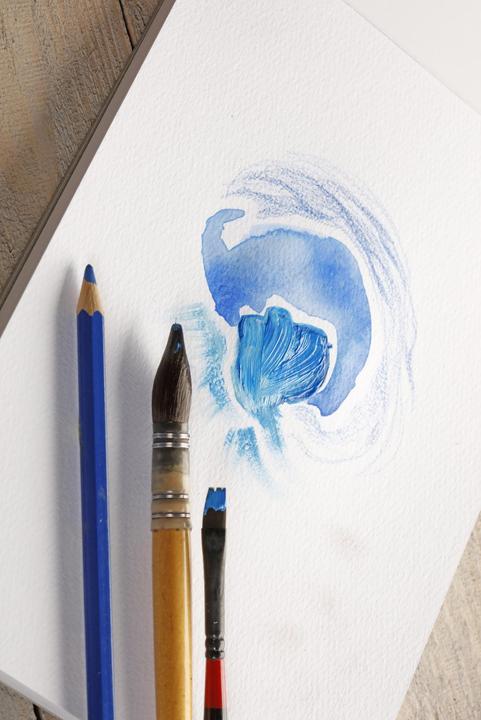 Actual product image Clairefontaine Paint'On grained A4 (250 g/m², 20x)