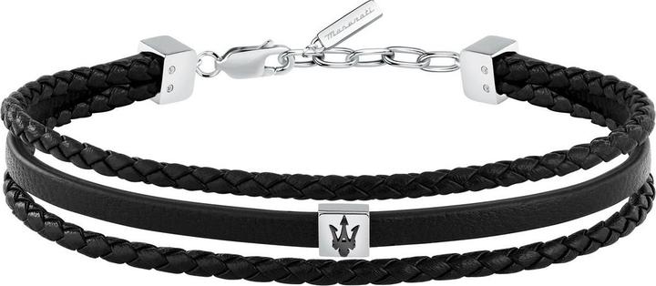 Produktbild Maserati Recycled Leather (19 cm, Edelstahl, Leder)