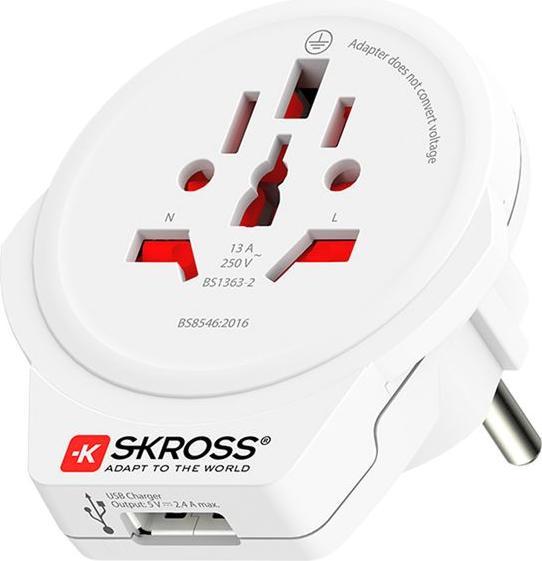 Produktbild Skross Country World to CH Italy Brazil