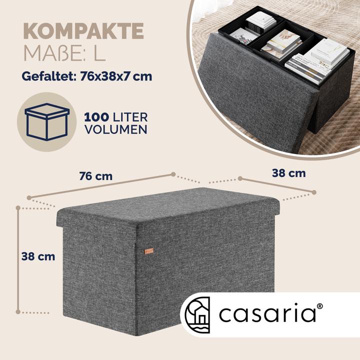 Actual product image Casaria Chest of seats