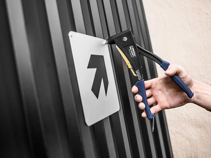 Immagine prodotto Rapid RP60 Pinza multipla per rivetti ciechi con testa rotante (48 mm)