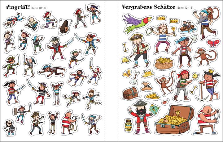 Produktbild Mein erstes Stickerbuch: Piraten