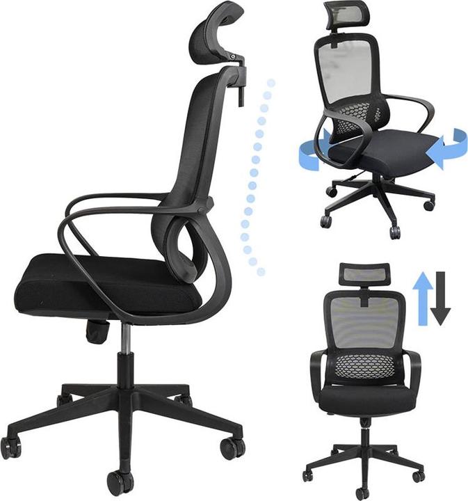 Produktbild Contini Bürostuhl ErgoMax schwarz