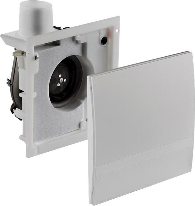 Actual product image Lunos LUNO KL-EC Silvento ec-KL incl. cover combined with all available control modules.