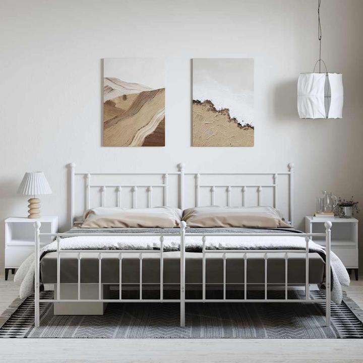 Produktbild vidaXL Bettgestell (193 x 203 cm)