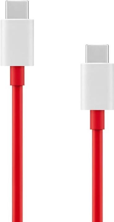 Immagine prodotto OnePlus Adattatore SuperVooc a due porte da 120W + cavo (Tipo-C + Tipo-A) - Bianco (120 W)