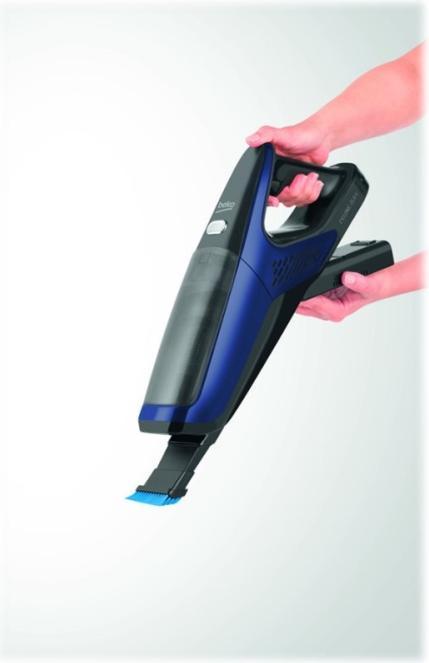Actual product image Beko VRT61821VD stick vacuum/electric broom Bagless 0.4 L Blue