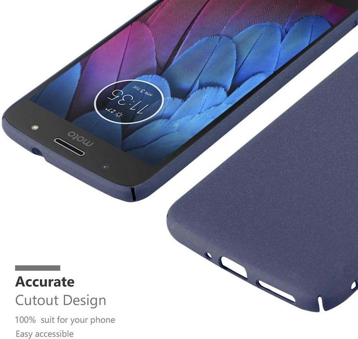 Image du produit Cadorabo Couverture rigide Frosty Cover (Motorola Moto G5S)