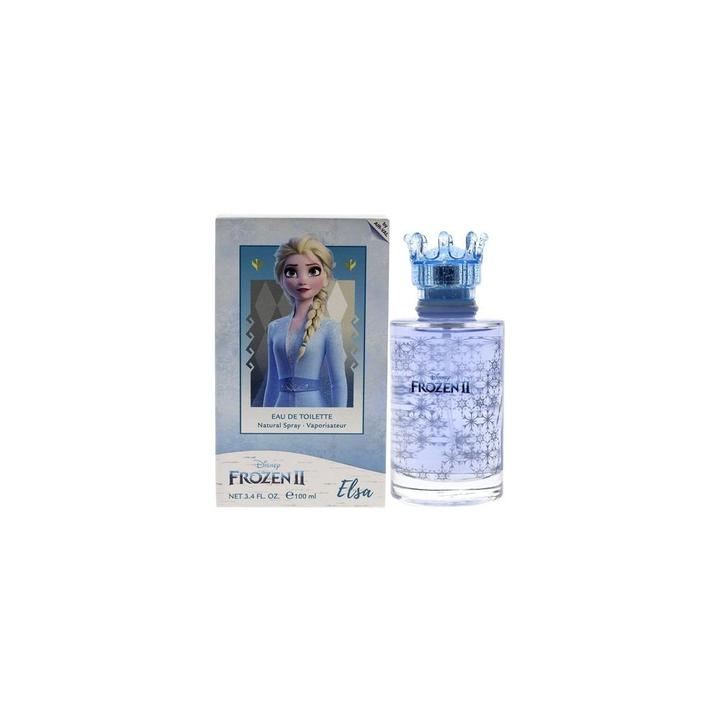 Immagine prodotto Disney Frozen II Elsa for Kids 3.4oz EDT Spray (Eau de toilette, 100 ml)