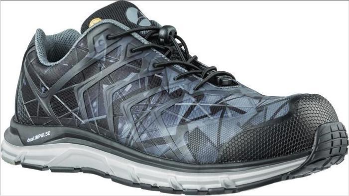 Albatros Safety shoe ENERGY IMPULSE Grey Low size 41 grey/black S1P ESD HRO SRC EN ISO 20345 Texti... (S1P, 41)