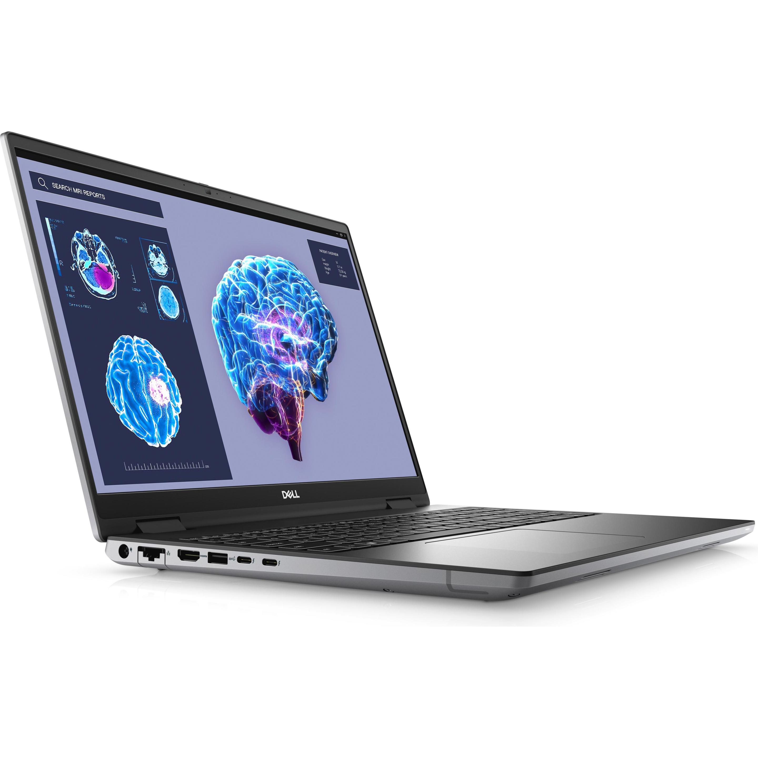 Thumbnail - Dell Precision 7680 (16", Intel Core i7-13850HX, 16 GB, 512 GB, DE), Notebook, Grau