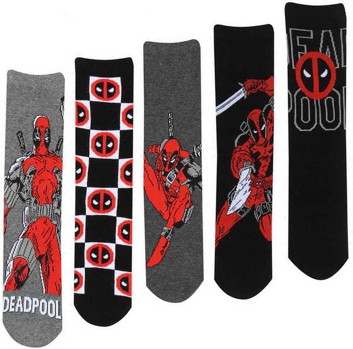 Produktbild Deadpool Socken (5erPack) (5er Pack)