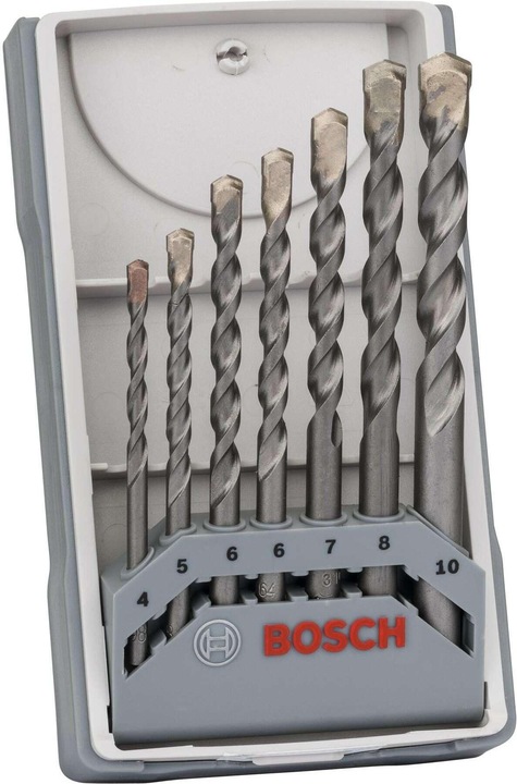 Actual product image Bosch Professional Zubehör Concrete drill set CYL-3 (4 mm, 5 mm, 6 mm, 7 mm, 8 mm, 10 mm)