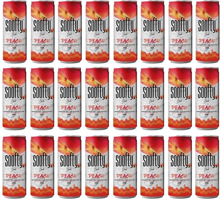 Nutritional values and ingredients Soofty Drink Soft-Drinks Pfirsich 24 x 0.33 l (1 x 33 cl)