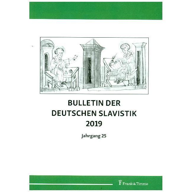 Bulletin der deutschen Slavistik 2019, Fachbücher von Daniel Buncic