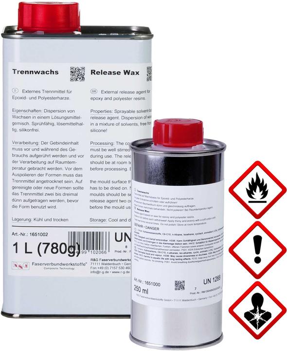 Produktbild R&G trennwachs, kanister/ 1 liter
