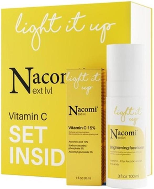 NoName NACOMI SET Next Lvl Vitamin C tonik 100ml + serum 30ml (Gesichtspflege Set)