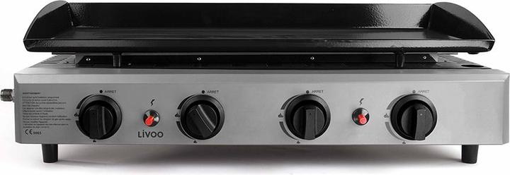 Image du produit Livoo Plancha gaz 4 brûleurs (10 kW)