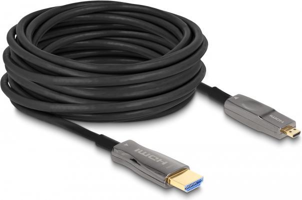 Image du produit Delock Câble optique actif 12,70cm (5") 1 HDMI 8K 60 Hz 25 m (25 m, HDMI)