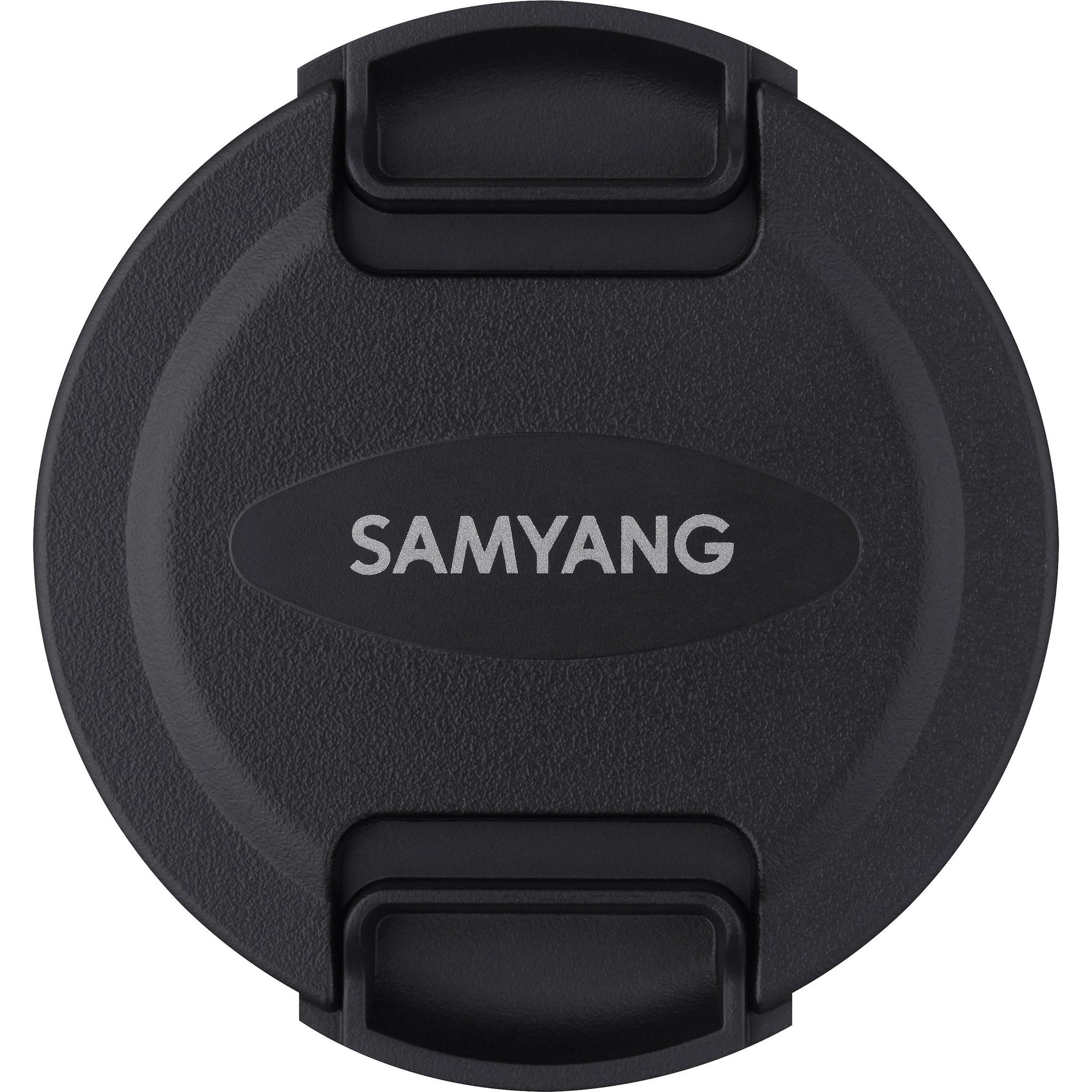 Samyang Frontdeckel (62 mm), Objektivdeckel, Schwarz