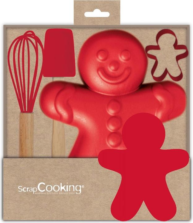 Produktbild ScrapCooking 4-tlg. Kinder-Backset, Gingerman