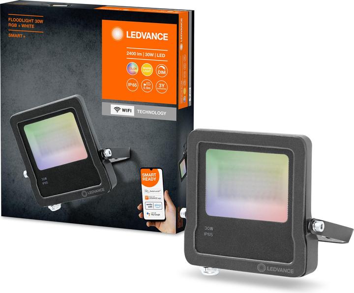 Image du produit Ledvance Projecteur extérieur à LED avec technologie WiFi (2190 lm, IP65)