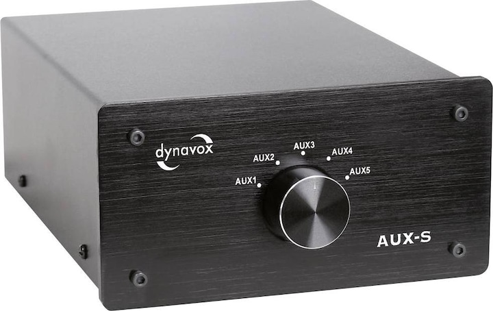 Produktbild Dynavox AUX-S Cinch-Audio-Switch Schwarz