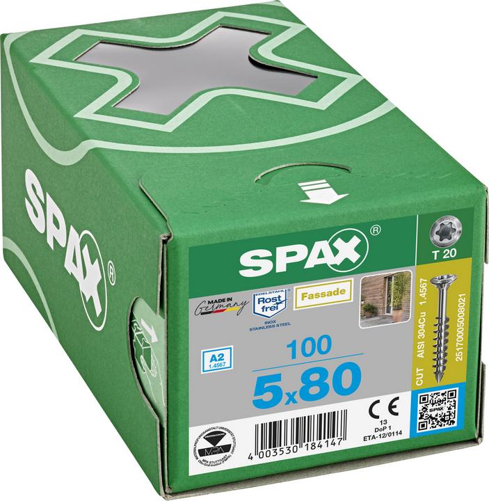 Image du produit Spax Vis auto-perçantes A2 (100 Vis par pièce)