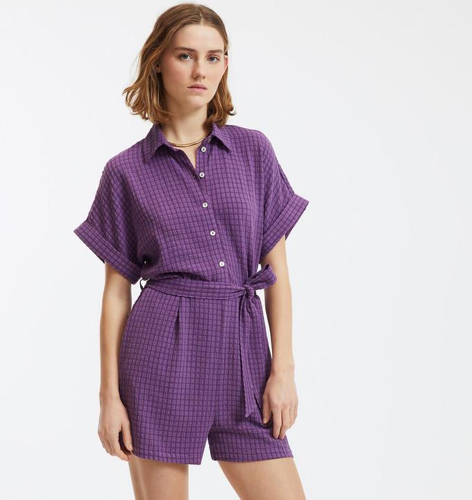 Actual product image La Redoute Collections Karierte Kombishorts (32)