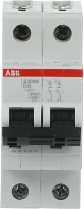 Image du produit ABB 6A MCB 4 Pole Type B