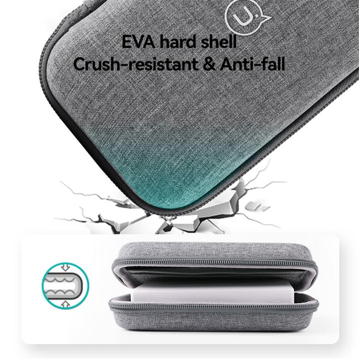 Actual product image Usams Protective case US-ZB263 for power bank grey