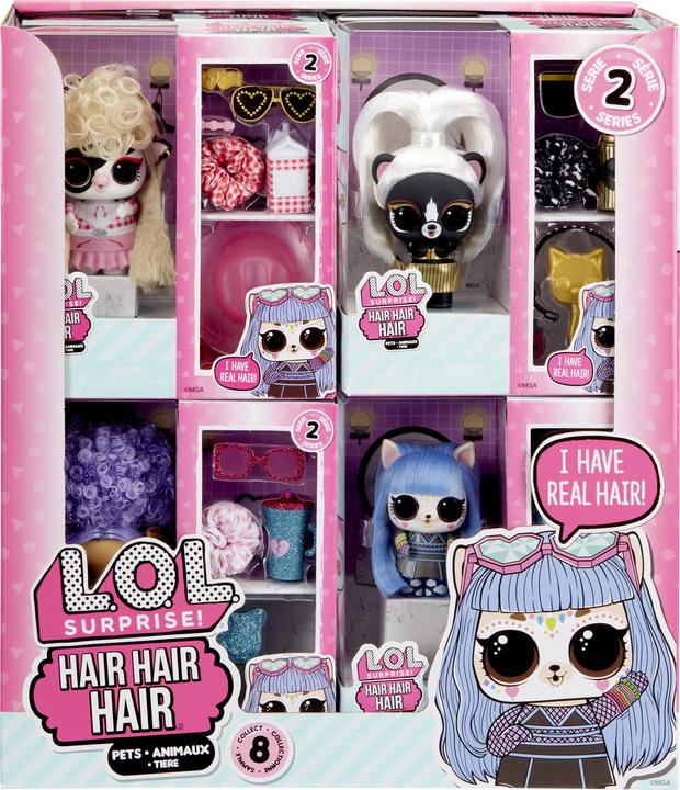 Produktbild L.O.L. Surprise! LOL. Surprise Hair Hair Hair Pets Mini-Puppe