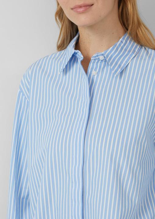 Immagine prodotto s.Oliver Bluse Gestreifte Popeline-Bluse im Boxy Fit (36)