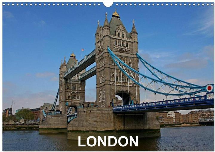 Produktbild London (Wandkalender 2026 DIN A3 quer), Monatskalender (A3)