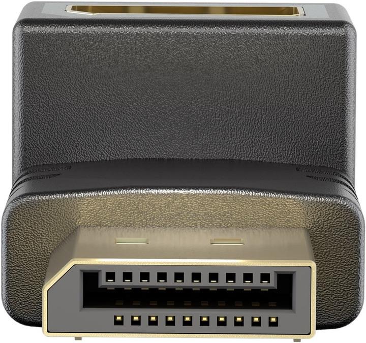 Produktbild Goobay DisplayPort-Winkeladapter 90° nach unten Schwarz