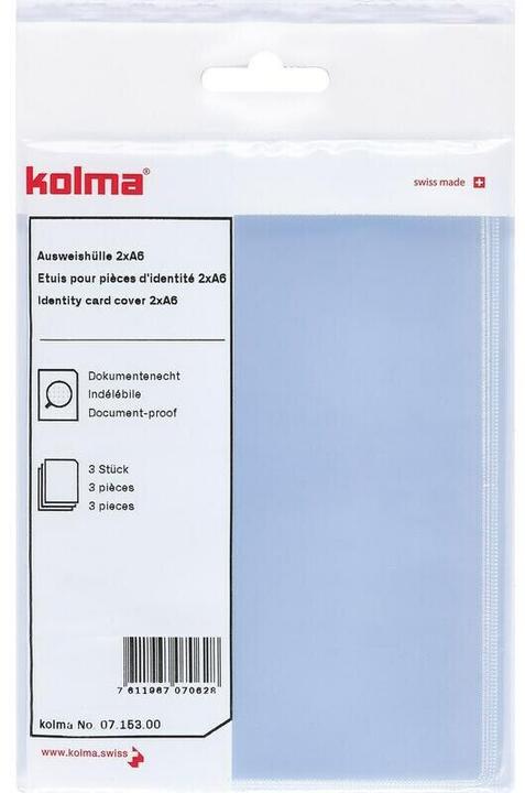 Actual product image Kolma Stecketui CopyResistant, einfache Hülle (A6, 3x)