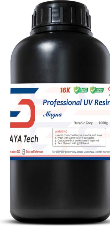 Siraya Tech Siraya Tech- Magna Durable Black - 1KG Resin (Schwarz, 1000 g)