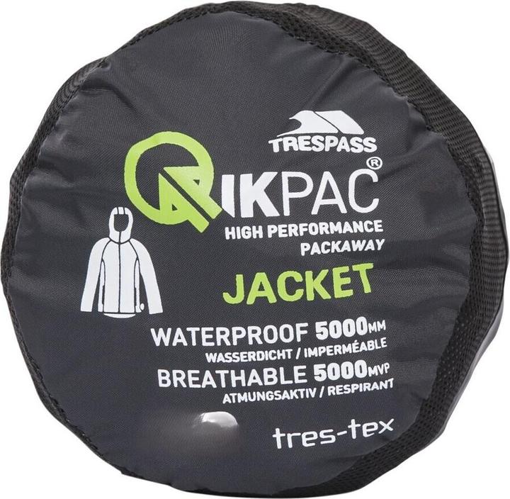 Produktbild Trespass QIKPAC X Unisex Shell Jacke (M)