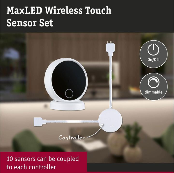 Actual product image Paulmann MaxLED Wireless Touch Sensor Set