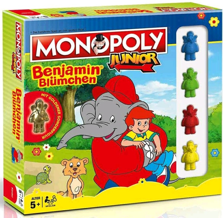 Produktbild Winning Moves Monopoly Junior Benjamin Blümchen Collectors Edition (Deutsch)