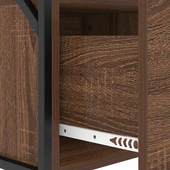 Actual product image vidaXL Bedside table