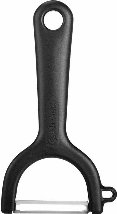 Produktbild Gastromax Y-Sparschäler aus Polypropylen (PP) in Farbe schwarz, spülmaschinengeeignet