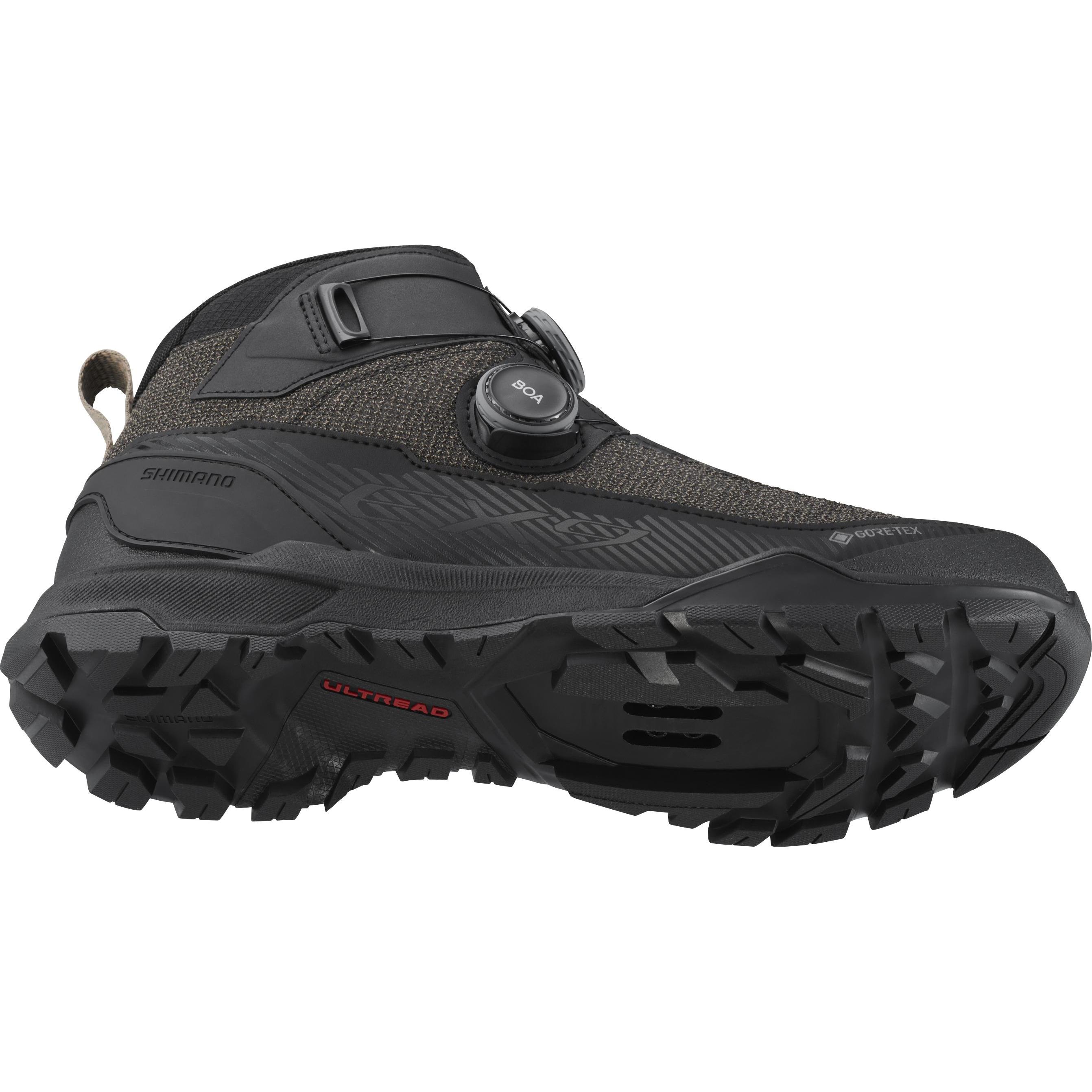 Thumbnail - Shimano, Herren, Veloschuhe, Men MT SH-EX9 Schuh SPD black (45), Schwarz