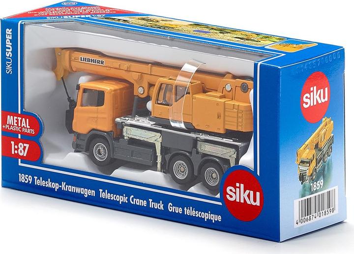Actual product image Siku Telescopic crane truck